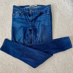 Hollister Women's Jeggings/Jeans Size 7R Medium Indigo Color